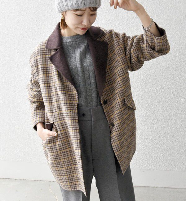 SHIPS any「SHIPS any: リバー テーラード ジャケット コート」|その他|