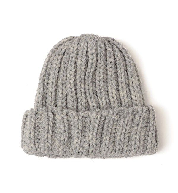 SHIPS any「HIGHLAND 2000: ニット ボブ キャップ 24FW」|ニット帽|ライトグレー