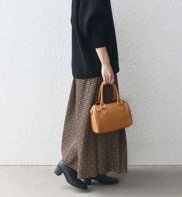 SHIPS any「SHIPS any:〈洗濯機可能〉ジオメトリック フレア ギャザー スカート」|スカート|