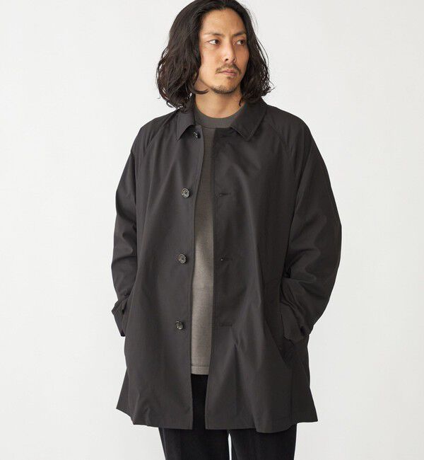 SHIPS「SHIPS: PERTEX(R) Octa(R) ショート コート」|その他|ブラック