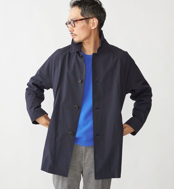 SHIPS「SHIPS: PERTEX(R) Octa(R) ショート コート」|その他|ネイビー