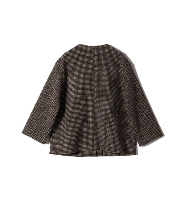 SHIPS Colors 「SHIPS Colors: スライバー ボンディング ノーカラー コート」|ノーカラーコート|