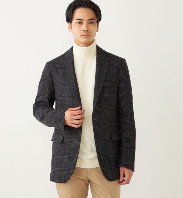 SHIPS Colors 「SHIPS Colors:尾州 サスティナブル ツイード ジャケット」|テーラードジャケット|