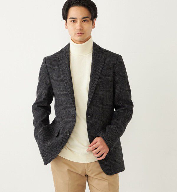 SHIPS Colors 「SHIPS Colors:尾州 サスティナブル ツイード ジャケット」|テーラードジャケット|