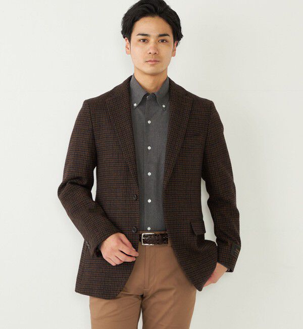 SHIPS Colors 「SHIPS Colors:尾州 サスティナブル ツイード ジャケット」|テーラードジャケット|