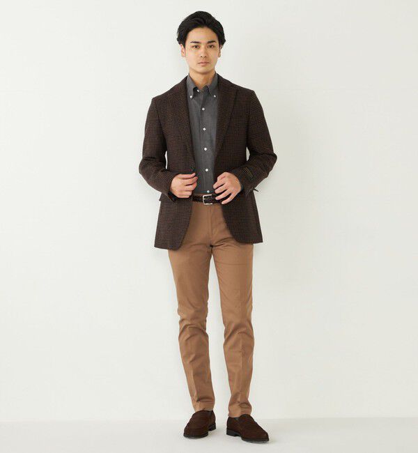 SHIPS Colors 「SHIPS Colors:尾州 サスティナブル ツイード ジャケット」|テーラードジャケット|
