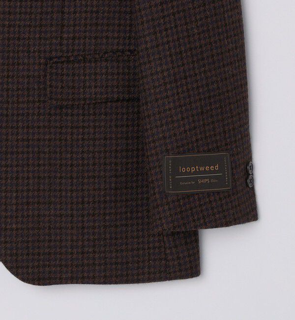 SHIPS Colors 「SHIPS Colors:尾州 サスティナブル ツイード ジャケット」|テーラードジャケット|