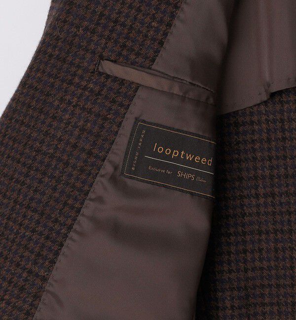 SHIPS Colors 「SHIPS Colors:尾州 サスティナブル ツイード ジャケット」|テーラードジャケット|