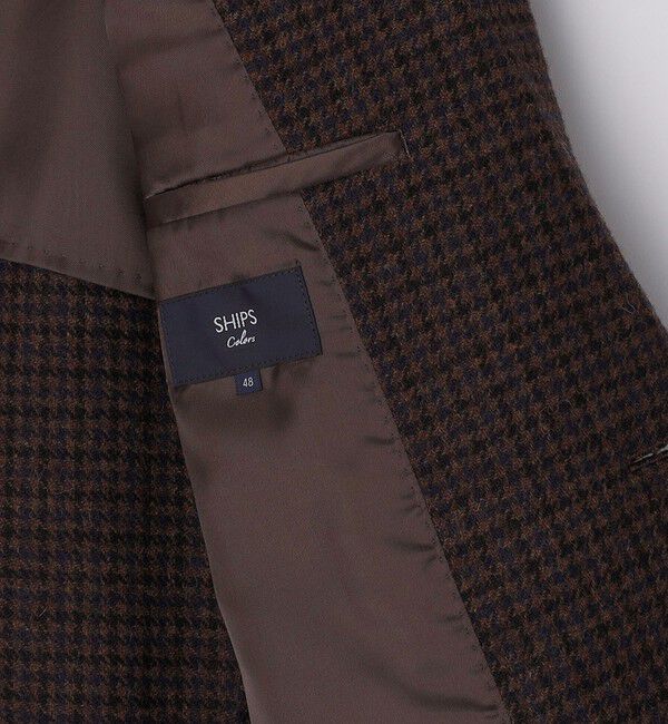 SHIPS Colors 「SHIPS Colors:尾州 サスティナブル ツイード ジャケット」|テーラードジャケット|