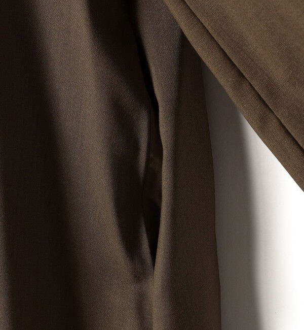 SHIPS for women「SHIPS Primary Navy Label:梳毛 スクエア ネック ワンピース」|ワンピース|