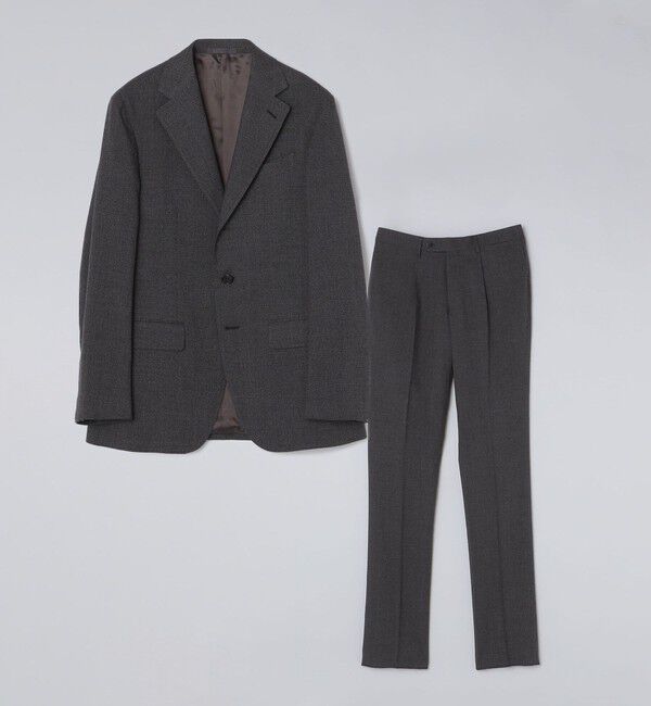 SHIPS「VALDITARO: ラスティ ウール スーツ」|スーツ|グレー系