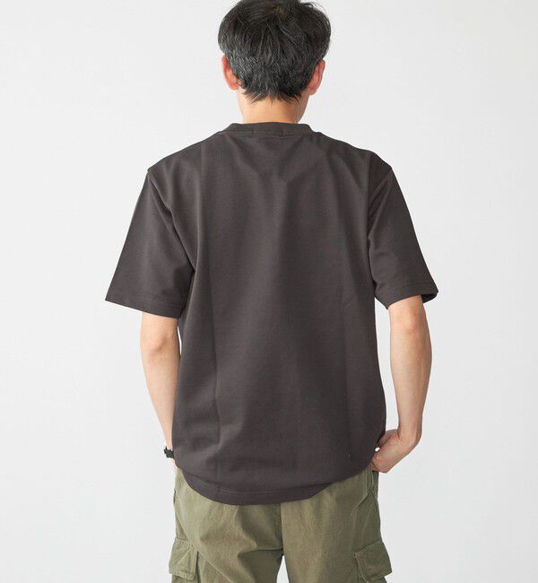 SHIPS「【SHIPS別注】FRED PERRY:COOLMAX(R) 鹿の子 ワンポイント ロゴ Tシャツ 25SS」|Tシャツ・カットソー|