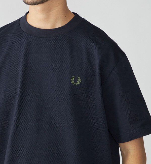 SHIPS「【SHIPS別注】FRED PERRY:COOLMAX(R) 鹿の子 ワンポイント ロゴ Tシャツ 25SS」|Tシャツ・カットソー|