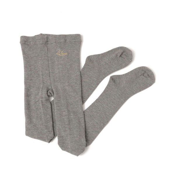 SHIPS KIDS「SHIPS KIDS:80～140cm / ガールズ 無地 タイツ」|タイツ・ストッキング|