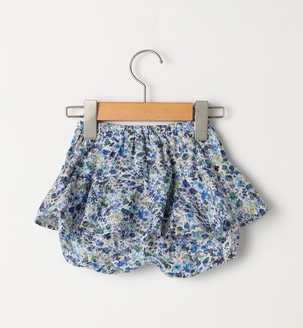 SHIPS KIDS「SHIPS KIDS:70～80cm / フラワー 半袖 セット ロンパース」|ロンパース|