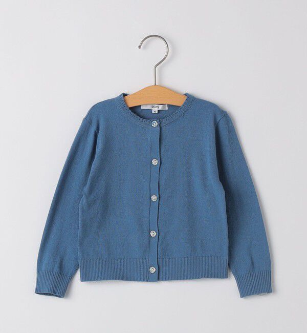 SHIPS KIDS「SHIPS KIDS:80～90cm / リバティ カーディガン」|カーディガン|ブルー