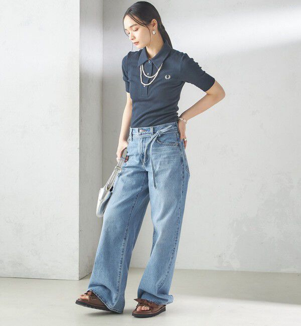 SHIPS for women「2WAY リボン サンダル」|サンダル|