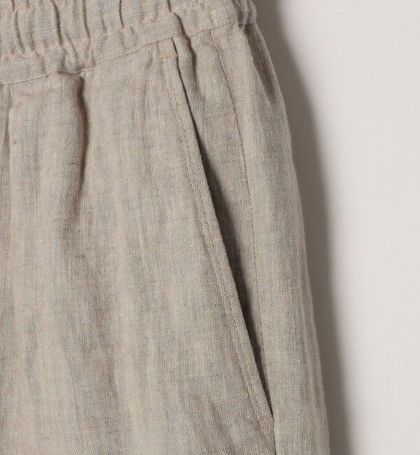 SHIPS any「SHIPS any:〈洗濯機可能〉NOVELTEX リネン イージー ショーツ(セットアップ対応)◇」|その他|