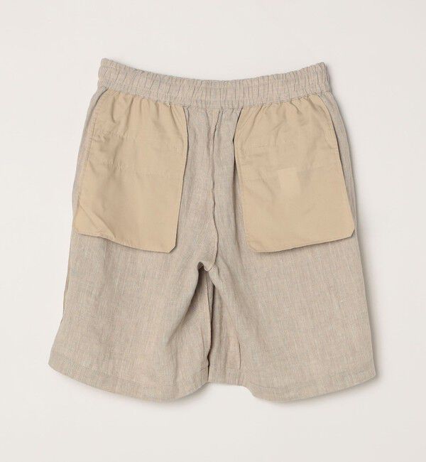 SHIPS any「SHIPS any:〈洗濯機可能〉NOVELTEX リネン イージー ショーツ(セットアップ対応)◇」|その他|