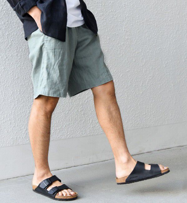 SHIPS any「SHIPS any:〈洗濯機可能〉NOVELTEX リネン イージー ショーツ(セットアップ対応)◇」|その他|