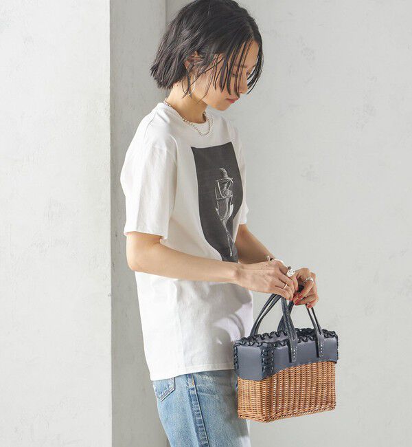 SHIPS for women「【SHIPS別注】A VACATION: 50th ANNIV RATTAN S」|かごバッグ|
