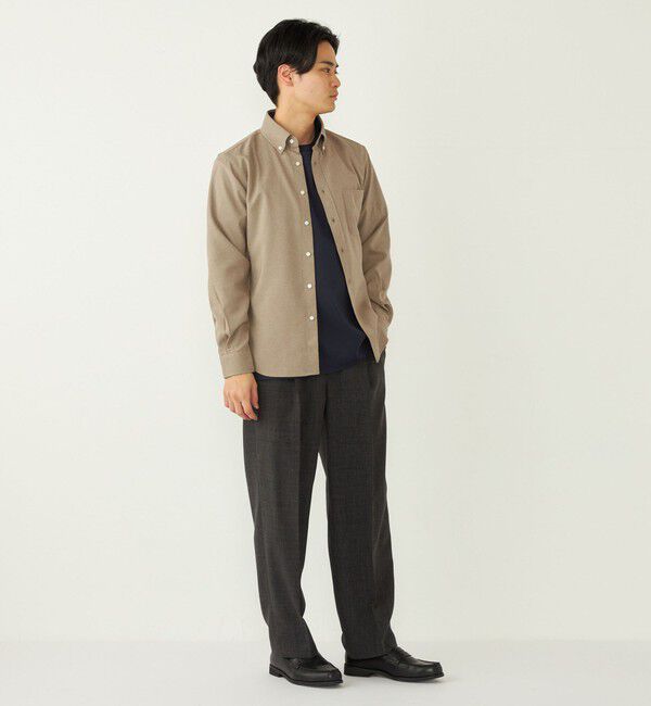 SHIPS Colors 「SHIPS Colors:ポリトロ ボタンダウン ロングスリーブ シャツ」|シャツ・ブラウス|