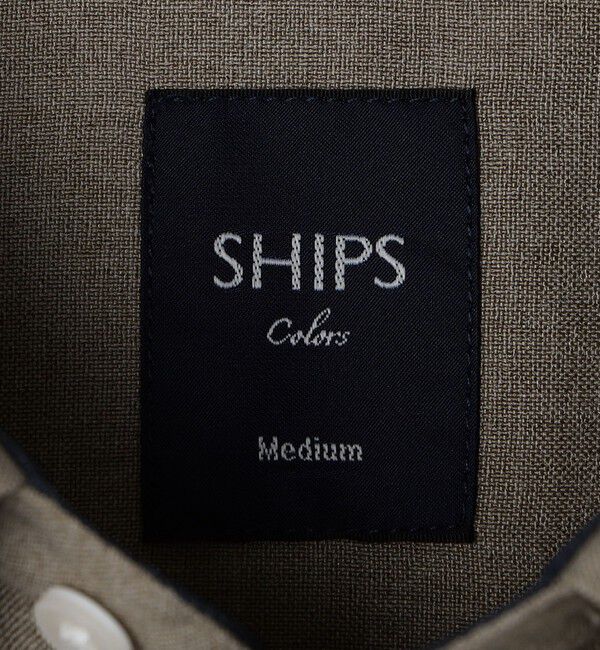 SHIPS Colors 「SHIPS Colors:ポリトロ ボタンダウン ロングスリーブ シャツ」|シャツ・ブラウス|