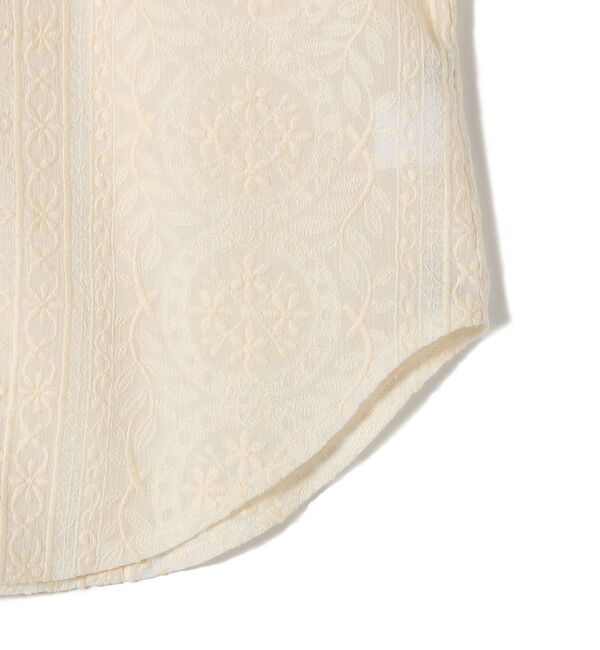 SHIPS for women「〈洗濯機可能〉レース バルーン 袖 ブラウス」|シャツ・ブラウス|