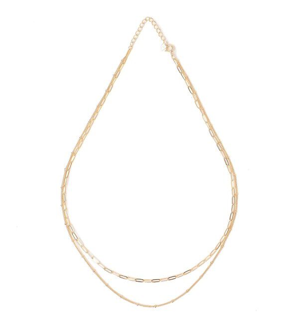 SHIPS for women「レイヤード チェーン ネックレス」|ネックレス|