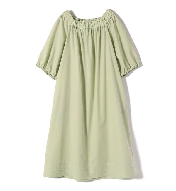 SHIPS for women「SHIPS Primary Navy Label:へム ステッチ オフショル ワンピース」|ワンピース|ミント