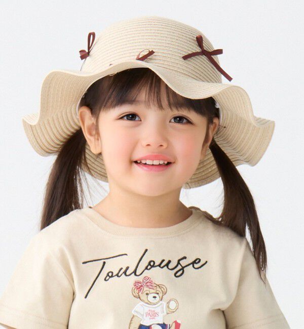 SHIPS Colors 「SHIPS Colors:〈手洗い可能〉リボン ハット」|ハット|