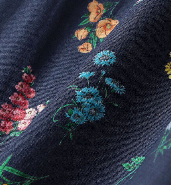 SHIPS KIDS「SHIPS KIDS:100～130cm / フラワー ノースリーブ ワンピース」|ワンピース|