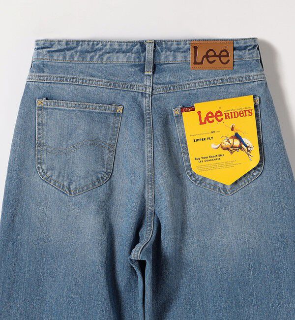 SHIPS any「Lee:〈洗濯機可能〉ルーズ ストレート ワイド デニム パンツ」|デニム|