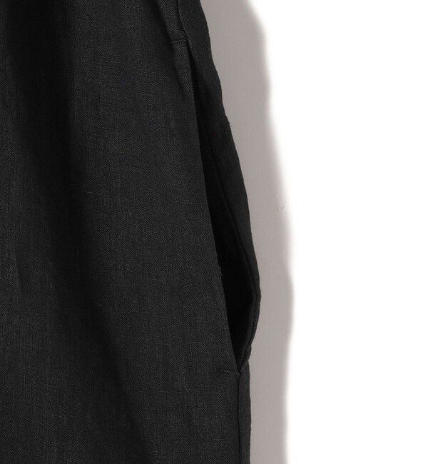 SHIPS for women「SHIPS Primary Navy Label:〈手洗い可能〉麻 ピンタック サック ワンピース」|ワンピース|