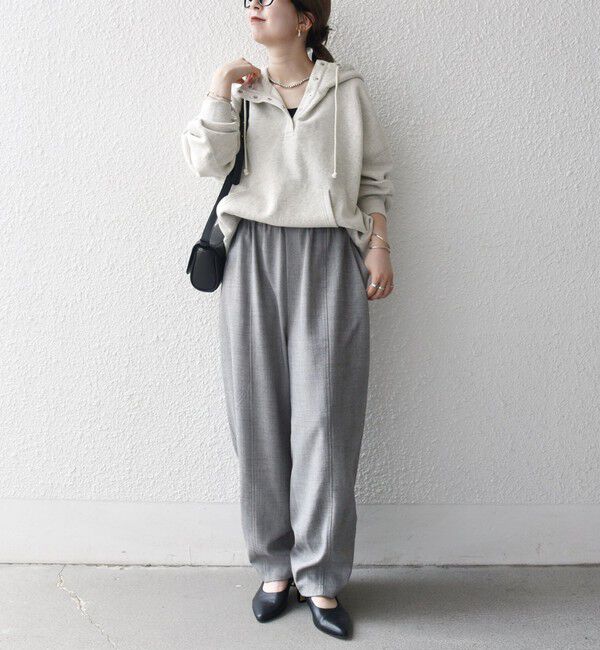 SHIPS any「《一部追加予約》SHIPS any:〈洗濯機可能〉USAコットン 裏起毛 フーディー ルーズ プルオーバー」|パーカー|