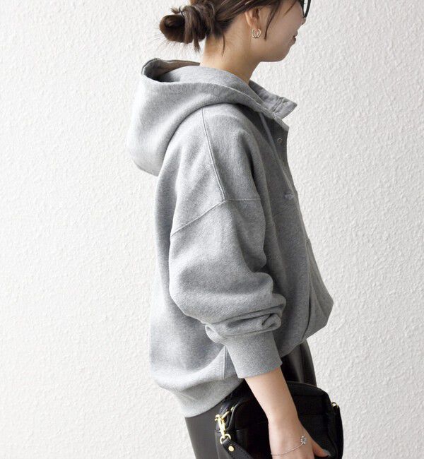 SHIPS any「《一部追加予約》SHIPS any:〈洗濯機可能〉USAコットン 裏起毛 フーディー ルーズ プルオーバー」|パーカー|