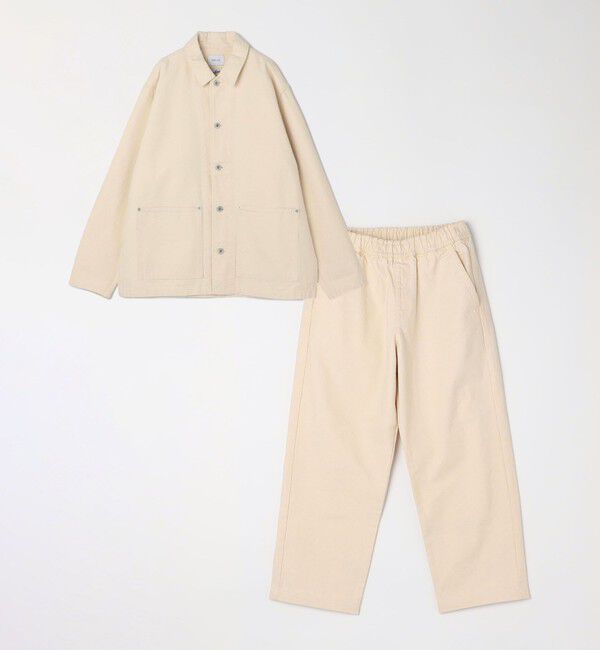 SHIPS any「SHIPS any: Cone Denim フリーサイズ キャンバス デニム イージーパンツ◇」|デニム|