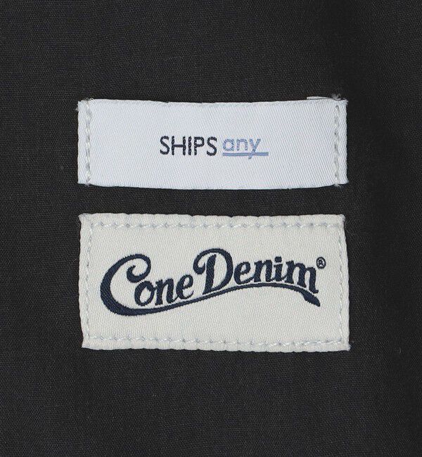 SHIPS any「SHIPS any: Cone Denim フリーサイズ キャンバス デニム イージーパンツ◇」|デニム|