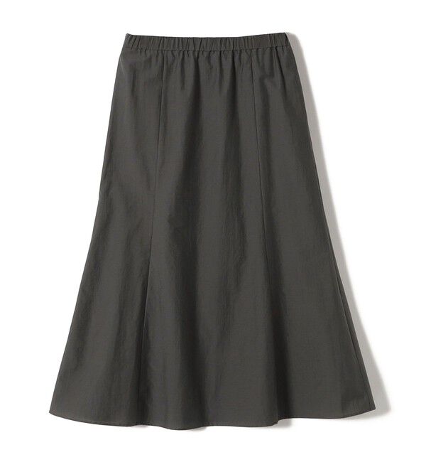 SHIPS for women「SHIPS Primary Navy Label:〈手洗い可能〉MANTECO マキシ スカート」|スカート|ダークグレー