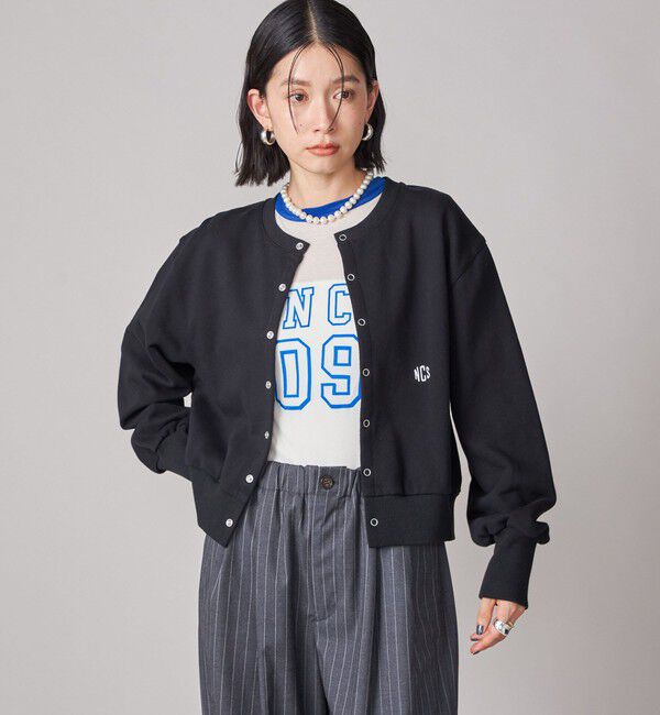 SHIPS for women「SHIPS NINE CASE:〈洗濯機可能〉裏毛 カーディガン」|カーディガン|