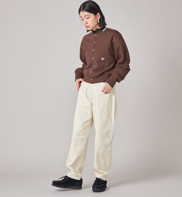 SHIPS for women「SHIPS NINE CASE:〈洗濯機可能〉裏毛 カーディガン」|カーディガン|