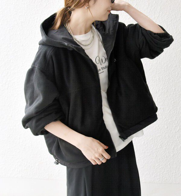 SHIPS any「【SHIPS any別注】La Hutte:〈洗濯機可能〉リバーシブル マウンテン パーカ」|ブルゾン・スタジャン|