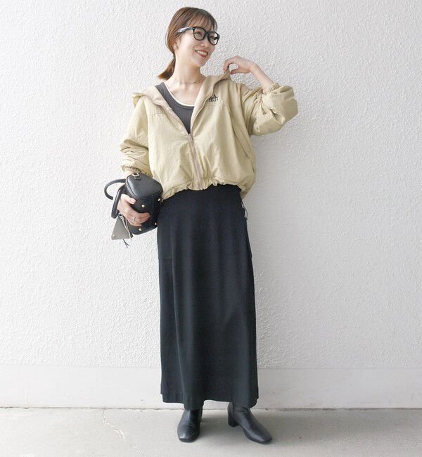 SHIPS any「【SHIPS any別注】La Hutte:〈洗濯機可能〉リバーシブル マウンテン パーカ」|ブルゾン・スタジャン|