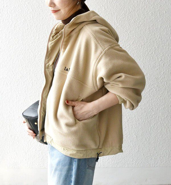 SHIPS any「【SHIPS any別注】La Hutte:〈洗濯機可能〉リバーシブル マウンテン パーカ」|ブルゾン・スタジャン|