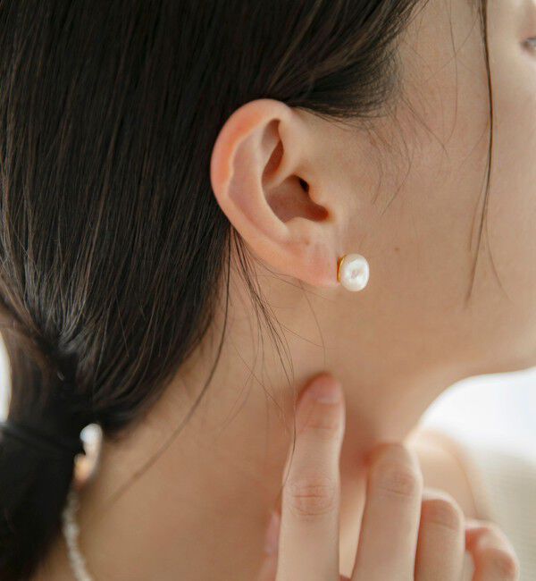 quaranciel「quaranciel: 淡水 パール ピアス」|ピアス|