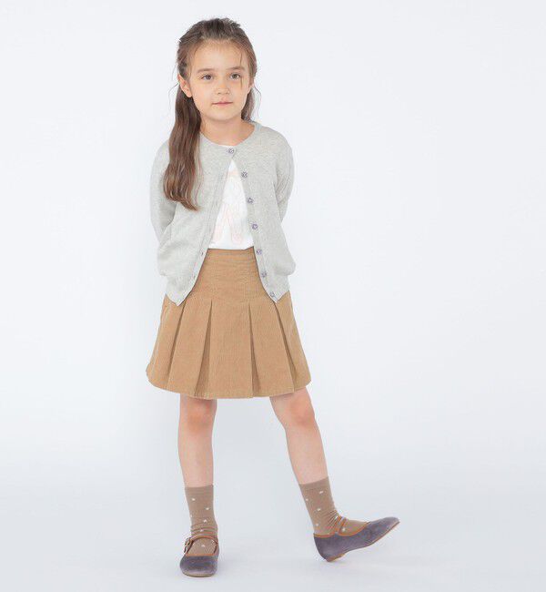 SHIPS KIDS「SHIPS KIDS:100～130cm / リバティ ニット カーディガン」|カーディガン|