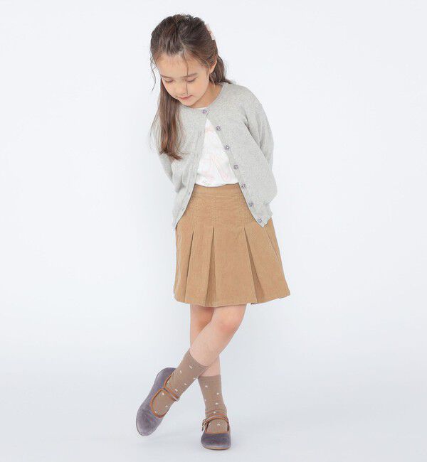 SHIPS KIDS「SHIPS KIDS:100～130cm / リバティ ニット カーディガン」|カーディガン|