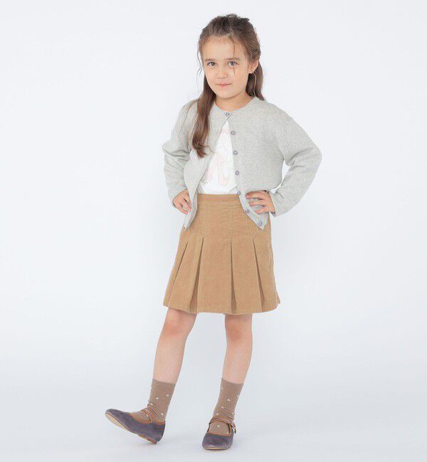 SHIPS KIDS「SHIPS KIDS:100～130cm / リバティ ニット カーディガン」|カーディガン|