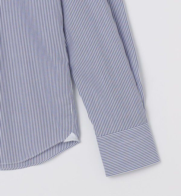 SHIPS「【SHIPS別注】Errico Formicola: DALIO ワイド ロンドンストライプ シャツ」|シャツ・ブラウス|