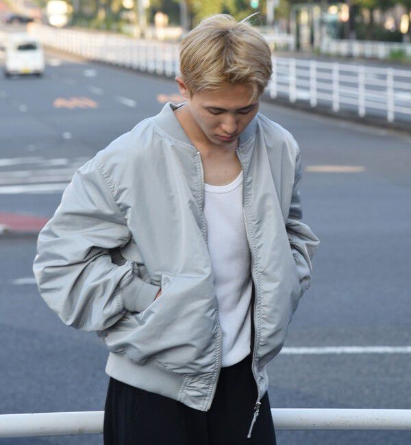 SHIPS「City Ambient Products: MA-1」|ブルゾン・スタジャン|